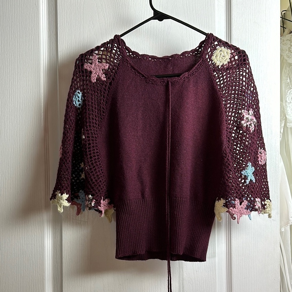 Mermaid crochet shirt, small HALLOWEEN - Picture 2 of 5
